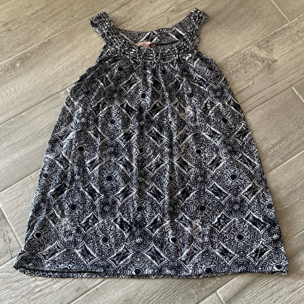 White Stag Monochrome Patterned Dress